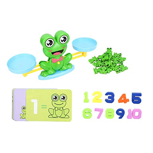 Mathematisches Spiel in Froschform, Lernspielzeug für Kinder, Zählen und Lernen des Gleichgewichts Mathematisches Spiel in Froschform, Lernspielzeug für Kinder, Zählen und Lernen des Gleichgewichts von Acouto