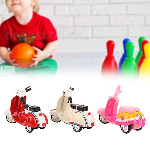 Motorrad Toymotorbike Modellal 3pcs Legierung Frauen Motorradmodell Hochsimuliert Zurückziehen Fahrzeuge Spielzeug Original Unsere Motorbike Legierung Hochkörper Eng die Proportionen. Auto von Acouto