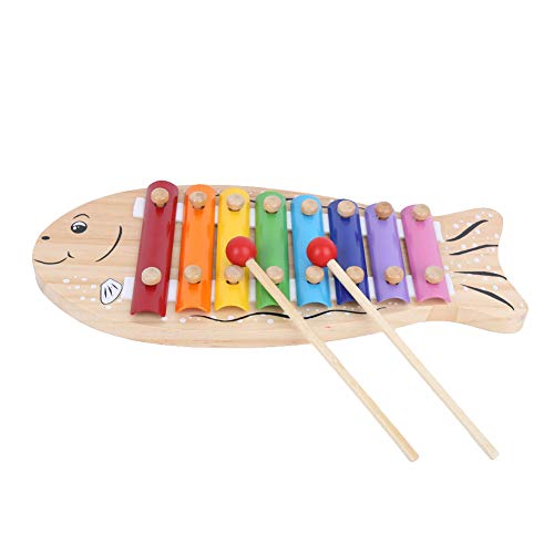 Musikspielzeug für Babys, Fisch-Percussionsspielzeug aus Holz für Kinder, Lernpuzzle, Geschenk, Percussionsinstrumente aus Holz Musikspielzeug für Babys, Fisch-Percussionsspielzeug aus Holz für Kinder, Lernpuzzle, Geschenk, Percussionsinstrumente aus Holz von Acouto