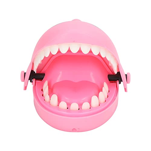 Nettes Hai-Beißfingerspiel Sicheres Spielzeug für Kleinkinder und Partys Hochwertiges Kunststoffmaterial (PINK) von Acouto