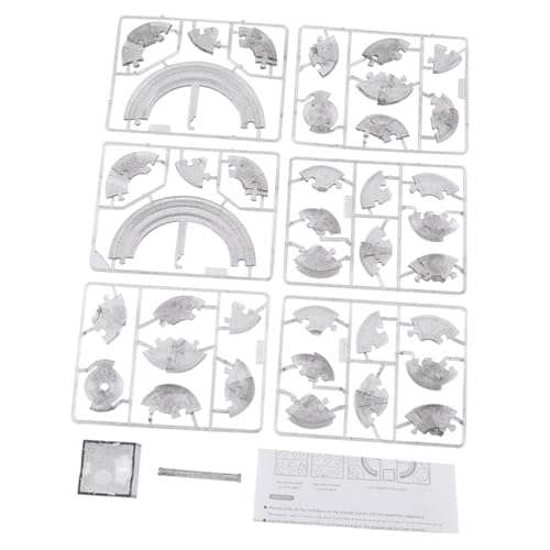 Puzzle Crystal Transluide DIY Block (transparent) (GRAY) von Acouto