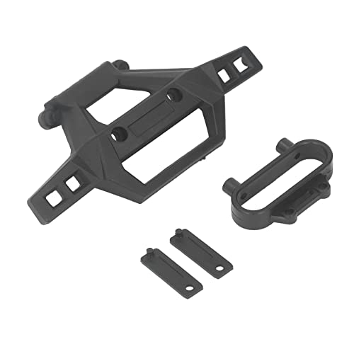 RC Stoßstange vorne PA für SCY 16101 16102 Schwarz, einfach zu installieren für Liebhaber von ferngesteuerten Autos von Acouto