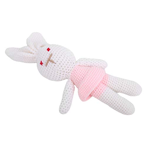 Strickpuppe in Tierform für Babys, niedliches Spielzeug, Geschenk, Fotografie-Requisiten, Dekoration, Schlafspielzeug für Babys, Geschenk für Neugeborene von Acouto