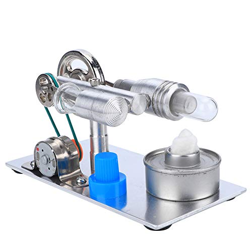 T- Stirling Motor Miniaturgenerator Physik Dampfmaschine Trainingsmodell Heißluft Styling Motor Wissenschaft Pädagogisches Spielzeug Wissenschaft Experimentelle Ausrüstung T- Stirling Motor Miniaturgenerator Physik Dampfmaschine Trainingsmodell Heißluft Styling Motor Wissenschaft Pädagogisches Spielzeug Wissenschaft Experimentelle Ausrüstung von Acouto