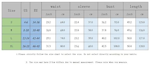 Acrawnni Halloween Renaissance Kostüm Damen Lange Glockenärmel Renaissance Mittelalter Korsett Gothic Hexenkleid Halloween Piraten Kostüme (A-Blau, M) von Acrawnni