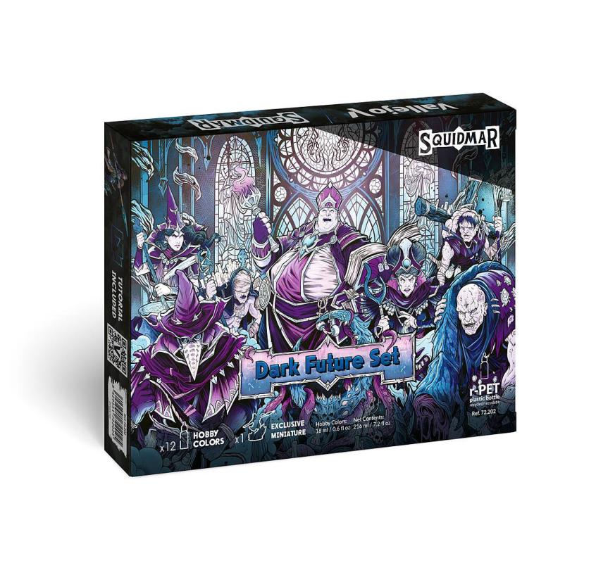 Farb-Set Dark Future - 12 x 18 ml Farb-Set Dark Future - 12 x 18 ml von Acrylicos Vallejo