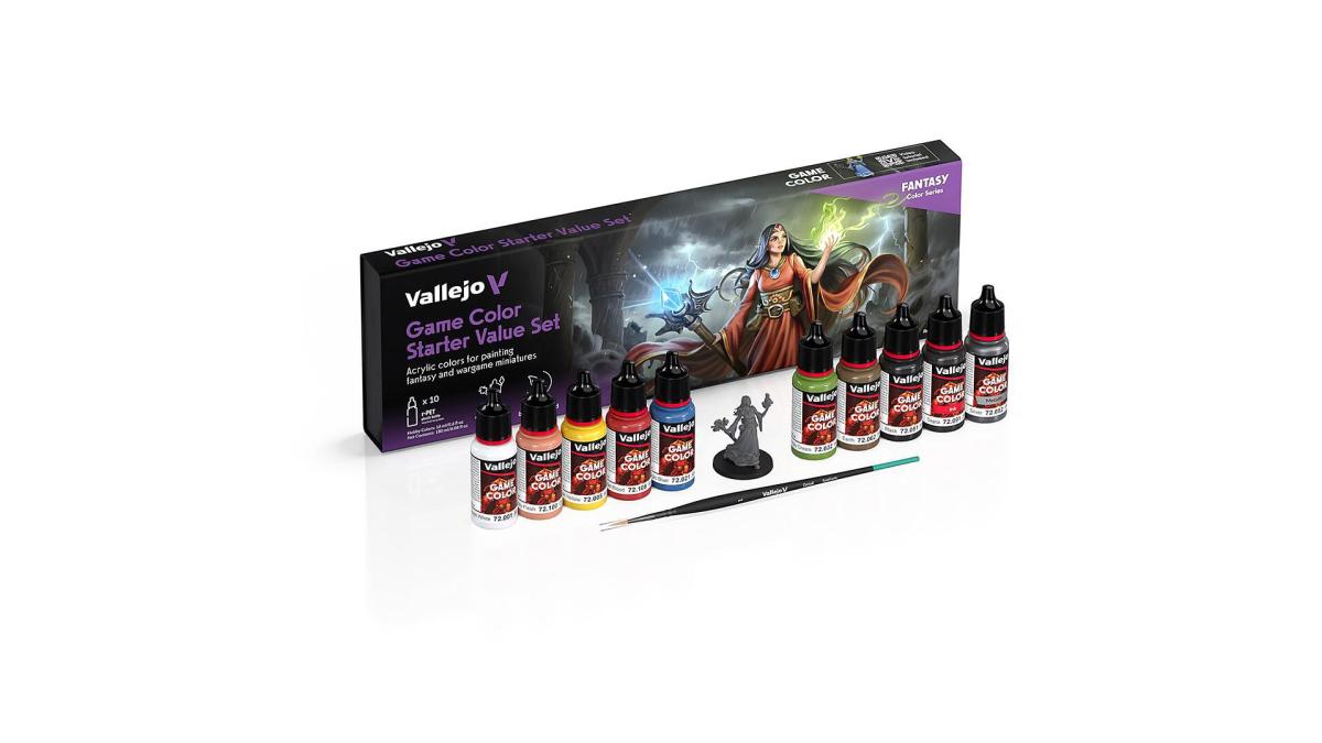 Farb-Set - Game Color Value (10 x 18ml) von Acrylicos Vallejo