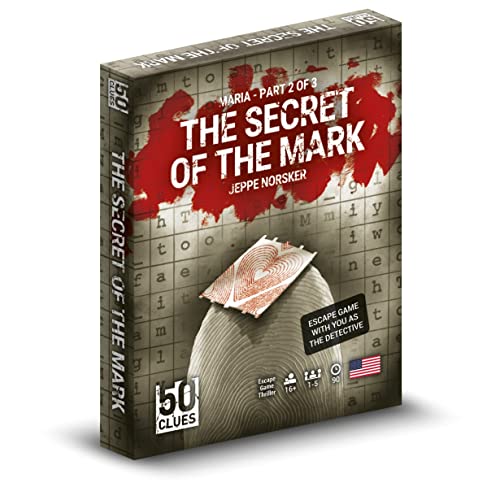 Blackrock Games 50 Hinweise: Das Geheimnis der Marke – EIN Escape Room Style Spiel 1-5 Spieler – Spiele für Spieleabend 90 Minuten Gameplay – Teenager und Erwachsene ab 16 Jahren – englische Version Blackrock Games 50 Hinweise: Das Geheimnis der Marke – EIN Escape Room Style Spiel 1-5 Spieler – Spiele für Spieleabend 90 Minuten Gameplay – Teenager und Erwachsene ab 16 Jahren – englische Version von Act In Games