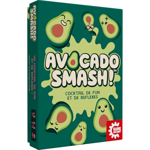 Blackrock Games Avocado Smash – schnelles und lustiges Kartenspiel | 2 bis 8 Spieler | ab 6 Jahren | Gesellschaftsspiel für die Familie | Reflexe, Beobachtung & verrückte Lachen, kompaktes Format von Act In Games