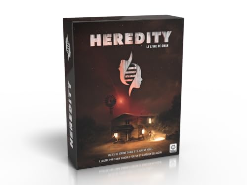 Heredity – Gesellschaftsspiel für Erzählung und Kooperation – Abenteuerspiel – 14 Jahre und älter – Ihre Entscheidungen zählen – eine Kampagne mit 5 Kapiteln – für bis zu 4 Spieler – Solo-Modus von Act In Games