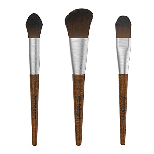 3-teiliges Modell-Reinigungsbürsten-Set (Premium-Holzgriff), weiche Figur-Staubbürste, professionelle Staubbürste für Statuen, Sammelfiguren, Hobby-Basteln… von Actekart