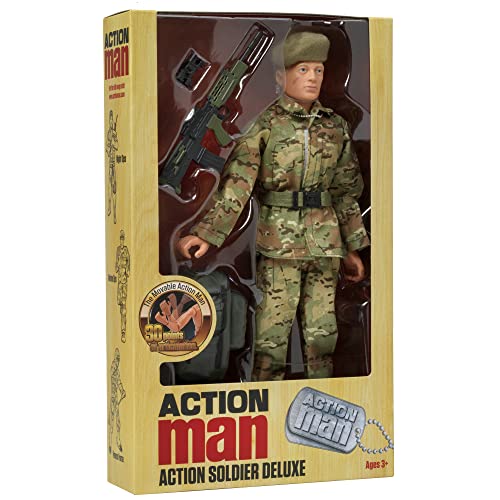 Action Man ACR01100 Soldat Deluxe Figur von Action Man