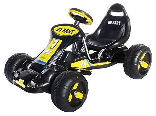 Actionbikes Motors Kinder Elektroauto GoKart 9788 | Elektrofahrzeuge - Kinderauto elektrisch - Elektro Auto - Go Cart - Elektro Kart - Elektrofahrzeug - Elektro Auto für Kinder ab 3 Jahre (Schwarz) von Actionbikes Motors
