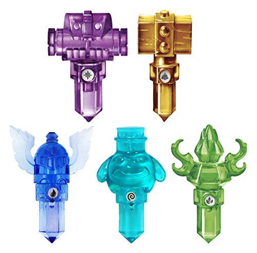 Skylanders: Element Value Trap Pack (Erdfalle, Rettungsfalle, Luftfalle, Wasserfalle, Zauberfalle) - 5 Stück, Miniaturfiguren, Matt, Transparent, Ohne Einzelhandelsverpackung von Activision Inc.