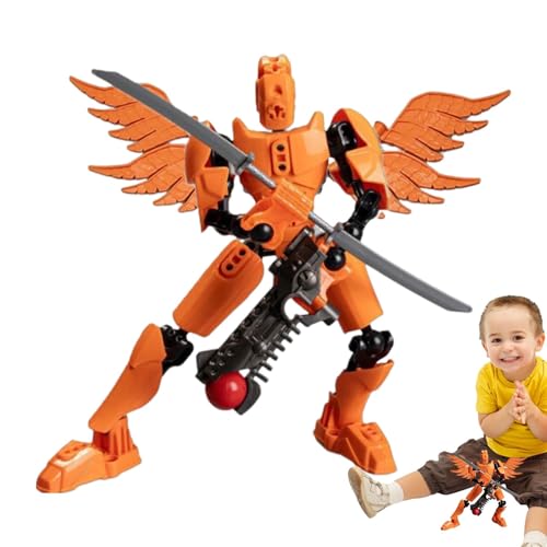 Acunny Actionfiguren, mehrere Gelenke, mobiler Roboter mit mehreren Gelenken | bunte, flexible Roboterspielzeuge, Figuren und Spielsets, Actionfiguren für Geburtstag, Weihnachten, Neujahr Acunny Actionfiguren, mehrere Gelenke, mobiler Roboter mit mehreren Gelenken | bunte, flexible Roboterspielzeuge, Figuren und Spielsets, Actionfiguren für Geburtstag, Weihnachten, Neujahr von Acunny
