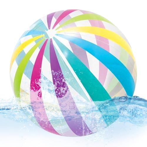 Acunny Aufblasbarer Strandball – aufblasbares Spielzeug für Übungen für Jugendliche | weicher Ball 40 cm Pool Erwachsene Training im Freien praktisch Acunny Aufblasbarer Strandball – aufblasbares Spielzeug für Übungen für Jugendliche | weicher Ball 40 cm Pool Erwachsene Training im Freien praktisch von Acunny