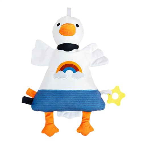 Acunny Baby Ente Plüschtier, Baby Schwan Plüsch Spielzeug | Niedliche Beruhigende Ente Plüschpuppe – sensorisches Wildschweinspielzeug, Sleep Soathers, Soft Calming Pluxies von Acunny