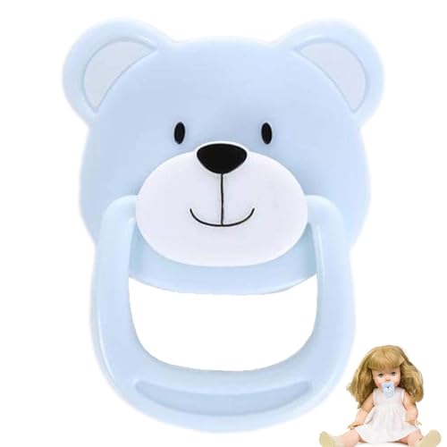 Acunny Baby-Schnuller,Magnetischer Schnuller für wiedergeborene Babypuppen - Bärenförmiger -Mädchen-Magnet-Schnuller, Puppennippel für -Puppenzubehör Acunny Baby-Schnuller,Magnetischer Schnuller für wiedergeborene Babypuppen - Bärenförmiger -Mädchen-Magnet-Schnuller, Puppennippel für -Puppenzubehör von Acunny