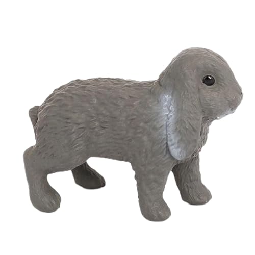 Acunny Bunny Cake, Bunny Figurine,Realistische niedliche Hasenparty -Gefälligkeiten - Kleine Kaninchenstatue, Bildungstierspielzeug für Kinder im Vorschulalter, Schule, Muttertag, Büros Acunny Bunny Cake, Bunny Figurine,Realistische niedliche Hasenparty -Gefälligkeiten - Kleine Kaninchenstatue, Bildungstierspielzeug für Kinder im Vorschulalter, Schule, Muttertag, Büros von Acunny