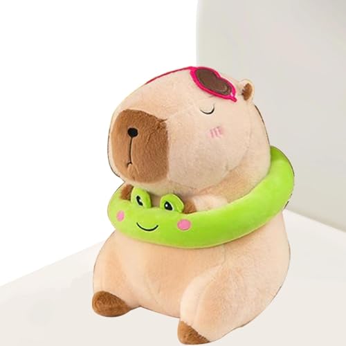 Acunny Capybara Plüschtier, Capybara Plüschtier, Cute Capybara Doll Tier Plüsch | 33 cm weich und entzückend Cartoon Plüschtiere, lustige Plüschtiere, Heimdekoration von Acunny