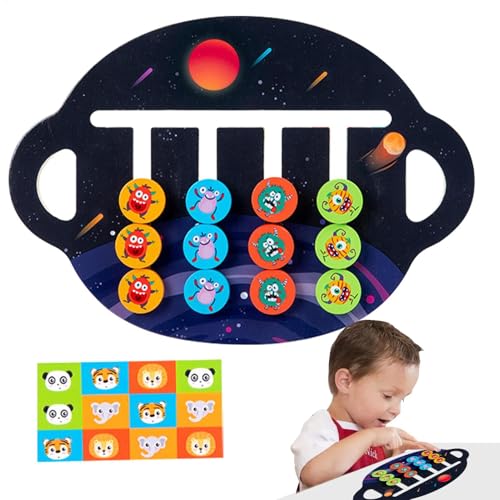 Acunny Farbspiel verschiebbar, fließendes Puzzle | Puzzle mit Sortierstab und Form aus | 2 Preaser-Spieler im Vorschulhirn, Lernaktivitäten für den Geburtstag Acunny Farbspiel verschiebbar, fließendes Puzzle | Puzzle mit Sortierstab und Form aus | 2 Preaser-Spieler im Vorschulhirn, Lernaktivitäten für den Geburtstag von Acunny