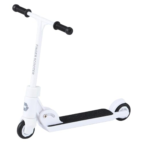 Acunny Fingertip Scooter faltbar,Fingertip Push Scooter - Interaktives Fingerspielzeug T-Type Tretroller mit Bremse - Tisch-Roller-Brettspielzeug, trainiert Fingerflexibilität und Koordination von Acunny