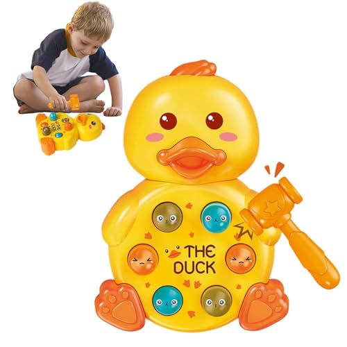 Acunny Hämmern Spielzeug für Kinder, Whack Mole Game für Kinder - Tierförmige elektronische Schlagenspielzeuge - Interaktives Kinderspiel, frühes Entwicklungsspiel für Mädchen Acunny Hämmern Spielzeug für Kinder, Whack Mole Game für Kinder - Tierförmige elektronische Schlagenspielzeuge - Interaktives Kinderspiel, frühes Entwicklungsspiel für Mädchen von Acunny