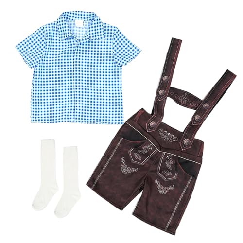 Acunny Kinder Oktoberfest Kostüme - Halloween Party Verkleidung - Festkleidung Für Umzüge Kindergarten Familienfeste Kinderfeste von Acunny