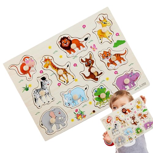 Acunny Knöchelpuzzle aus Holz, Knöchelpuzzle für Kleinkinder, Puzzles zum Thema Zirkulation mit Knöpfen | Lernpuzzle, Lernspielzeug für frühes Lernen für Jungen und Mädchen Acunny Knöchelpuzzle aus Holz, Knöchelpuzzle für Kleinkinder, Puzzles zum Thema Zirkulation mit Knöpfen | Lernpuzzle, Lernspielzeug für frühes Lernen für Jungen und Mädchen von Acunny