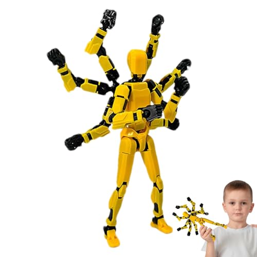 Acunny Komplette bewegliche Figur, Spielzeug-Figur – Roboterfigur, kompletter Körper – Desktop-Dekoration für Ventilatoren und Sammler, verstellbare Dichtungen für Nachttisch, Acunny Komplette bewegliche Figur, Spielzeug-Figur – Roboterfigur, kompletter Körper – Desktop-Dekoration für Ventilatoren und Sammler, verstellbare Dichtungen für Nachttisch, von Acunny