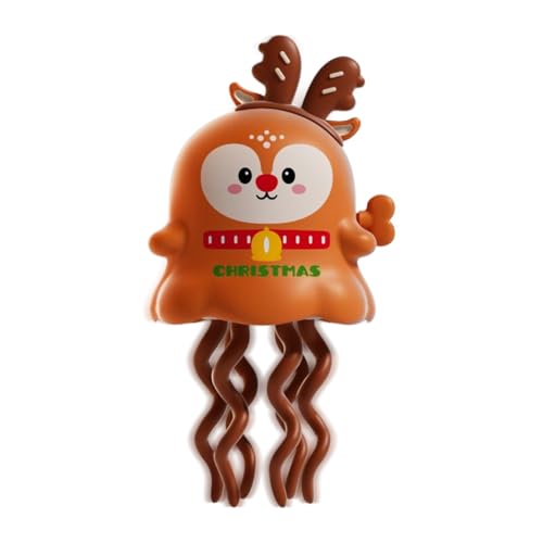 Acunny Krabbelnder Oktopus Spielzeug, Automatischer Weihnachts Oktopus mit Aufziehfunktion, Sensorisches Elektrisches Tanzspielzeug für Kinderzimmer Wohnzimmer Haus Reise Kindergarten von Acunny