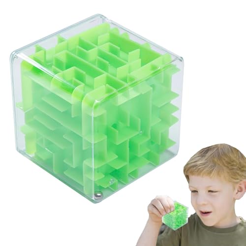 Acunny Labyrinth Spielzeug Würfel, Labyrinth Würfel, Ball Labyrinth Spielzeug für Kleinkinder | Labyrinth Spiel, Balance-Labyrinth, Urlaubsbevorzugungen, interaktives Labyrinthspiel inkl von Acunny