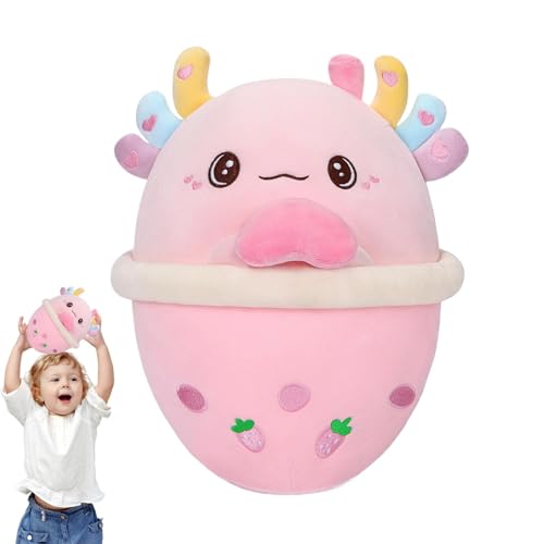 Acunny Milchtee-Plüsch, Milchtee-Kissen, Cartoon-Milchtee-Spielzeug 9,84 Zoll, Weiche gefüllte Milchtee-Puppe, Raumdekoration, niedliches Blasenkissen für den Schreibtisch zu Hause, Bücherregale Acunny Milchtee-Plüsch, Milchtee-Kissen, Cartoon-Milchtee-Spielzeug 9,84 Zoll, Weiche gefüllte Milchtee-Puppe, Raumdekoration, niedliches Blasenkissen für den Schreibtisch zu Hause, Bücherregale von Acunny