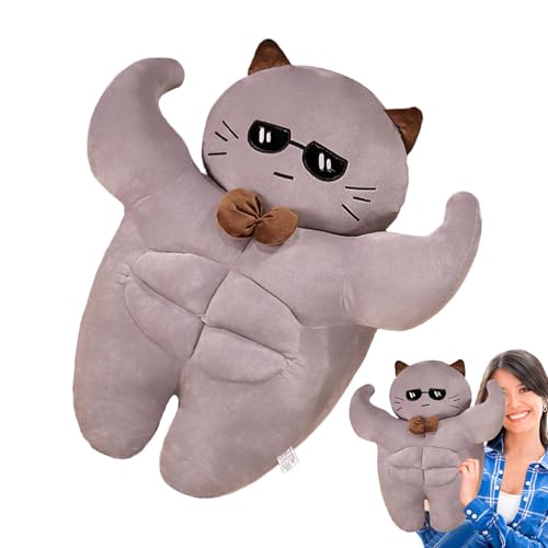 Acunny Muskulatur Plüschtier, Muskel Plüschtier | Cartoon Poll Animal Toy Throw Pillow Toot - Lustige Puppenhausdekoration, Schlafbegleiter zum Kuscheln, Begleiten, Sich Acunny Muskulatur Plüschtier, Muskel Plüschtier | Cartoon Poll Animal Toy Throw Pillow Toot - Lustige Puppenhausdekoration, Schlafbegleiter zum Kuscheln, Begleiten, Sich von Acunny