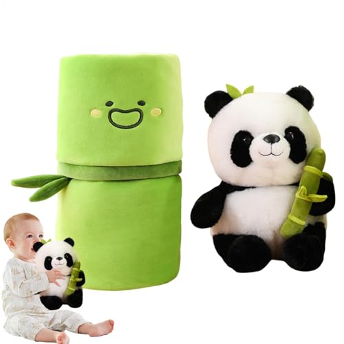 Acunny Panda mit Plüsch, Bambus, Panda, Plüsch, superweich, niedlich, exquisit, bequem, für Mädchen im Bett von von Acunny