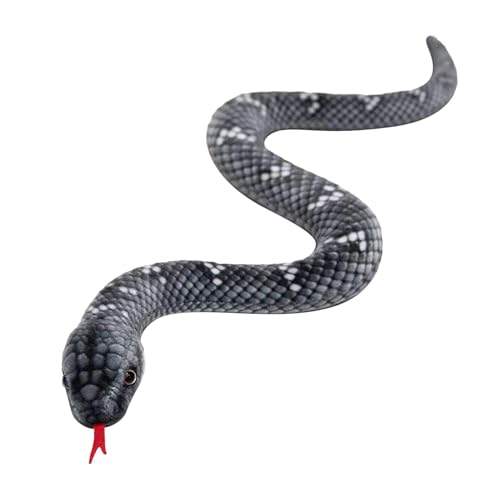 Acunny Plüschtier Schlange aus Plüsch – Party Cobra Prank Zubehör – 39 Zoll Plüschtier aus realistischem Plüsch Acunny Plüschtier Schlange aus Plüsch – Party Cobra Prank Zubehör – 39 Zoll Plüschtier aus realistischem Plüsch von Acunny