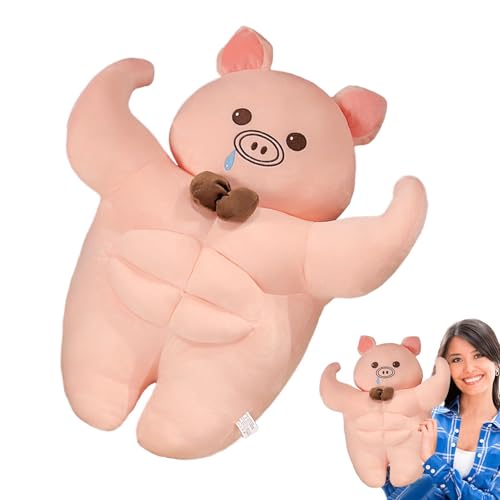 Acunny Plüschtier aus Plüsch, Spielzeug aus muskularem Plüsch, Tiermotive, Dekoration für das Haus, lustige Puppen, Schlafbegleiter zum Kuscheln, Begleiten, sich Acunny Plüschtier aus Plüsch, Spielzeug aus muskularem Plüsch, Tiermotive, Dekoration für das Haus, lustige Puppen, Schlafbegleiter zum Kuscheln, Begleiten, sich von Acunny