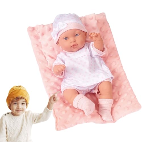 Acunny Reborn Doll für Kinder, Reborn Doll | Echtes Spielzeug für Schlafbegleiter, 30,5 cm (12 Zoll), beruhigende Simulation von Acunny
