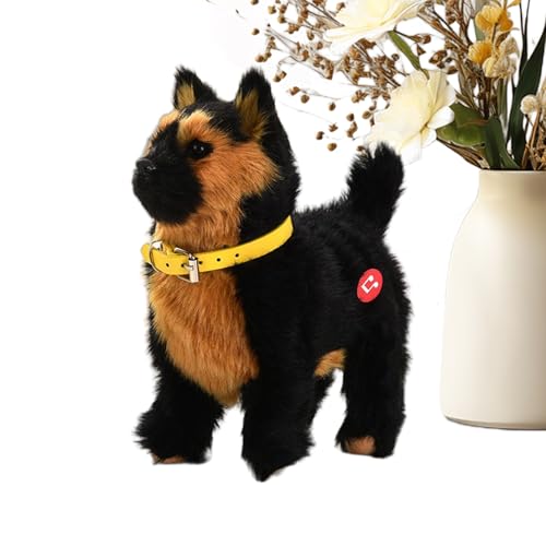 Acunny Roboter Haustier - Interaktives Kuscheltier Roboterspielzeug Für Hunde - Lernspielzeug Stofftiere Für Jugendliche Erwachsene Kinder Zuhause Schlafzimmer Klassenraum Reise Garten Innenbereich von Acunny