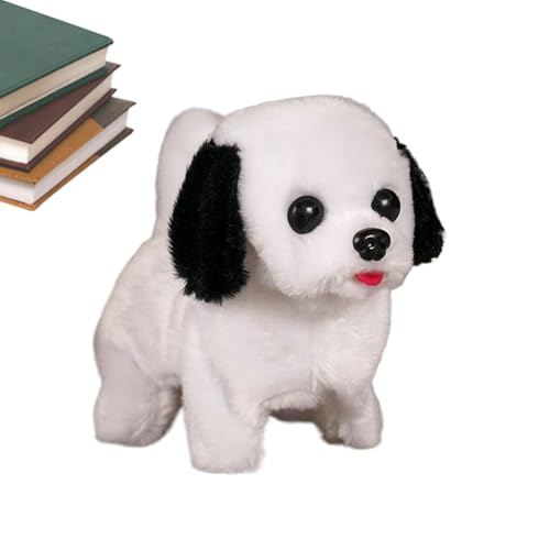 Acunny Roboterhunde für Erwachsene, realistisches Roboterpuppenspielzeug | Hundeplüschpuppe Barking Walking Toy,Realistisches Begleittier Interaktives Stofftier für Kleinkind von Acunny