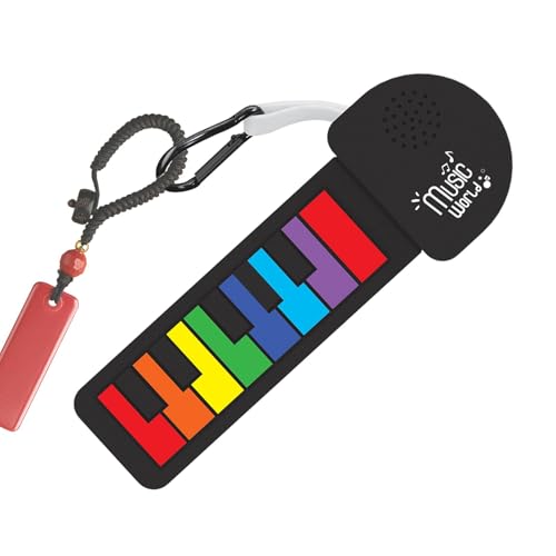 Acunny Roll Up Klaviertastatur, zusammenklappbar, elektrisch | Spielzeug für Klavier-Schlüsselanhänger aus Silikon, faltbar, multifunktionales Musikspielzeug für Aktivitäten zu Hause, im Park, Acunny Roll Up Klaviertastatur, zusammenklappbar, elektrisch | Spielzeug für Klavier-Schlüsselanhänger aus Silikon, faltbar, multifunktionales Musikspielzeug für Aktivitäten zu Hause, im Park, von Acunny