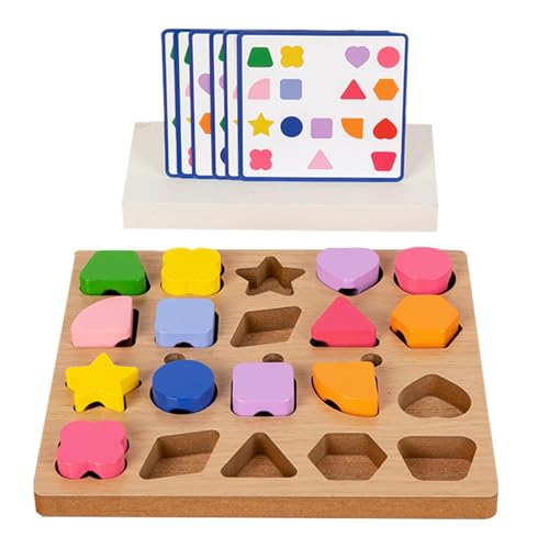 Acunny Stapelbares Spielzeug zum Sortieren von Farben aus , Sequenzierungsspielzeug aus , Sortierspielzeug für Farben und Formen aus | Spielzeug zur Farberkennung von Acunny