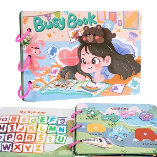 Acunny Stickerbuch für Kleinkinder, wiederverwendbares Stickerbuch | Reiseaktivitätenbuch für interaktive Aktivitäten – beruhigendes Spiel für Flugreisen Acunny Stickerbuch für Kleinkinder, wiederverwendbares Stickerbuch | Reiseaktivitätenbuch für interaktive Aktivitäten – beruhigendes Spiel für Flugreisen von Acunny