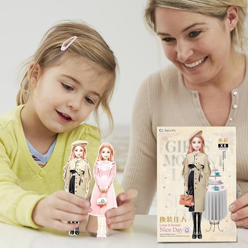 Acunny Verkleiden Sie sich mit Magnetpapier | Entspanntes und lustiges Kleidungsspiel | aus Magnetpapier, Prinzessin mit leuchtenden Farben, für Mädchen von 4 bis 7 Jahren Acunny Verkleiden Sie sich mit Magnetpapier | Entspanntes und lustiges Kleidungsspiel | aus Magnetpapier, Prinzessin mit leuchtenden Farben, für Mädchen von 4 bis 7 Jahren von Acunny