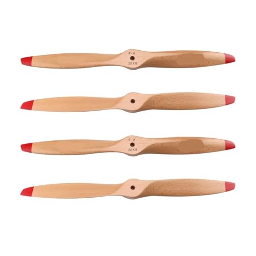 AcvBhJ 6-Sterne-Propeller-Requisite aus Holz, ferngesteuert, 16 x 8, 17 x 6, 18 x 6, 18 x 8, 18 x 10, 19 x 8, 19 x 10, 20 x 8, 22 x 10, 23 x 8 (22 x 10) von AcvBhJ