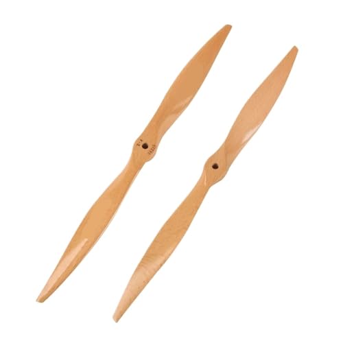 AcvBhJ Propeller aus Buchenholz für elektrisches ferngesteuertes Flugzeug, 12 x 6, 12 x 8, 13 x 6, 14 x 7, 16 x 10, 17 x 8, 18 x 8, 18 x 10, 20 x 10 (17 x 10) von AcvBhJ
