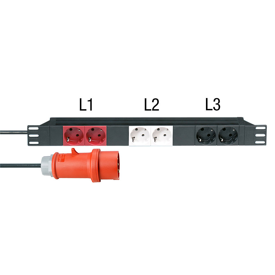 Adam Hall 19" Parts 87473 Stromverteiler von Adam Hall