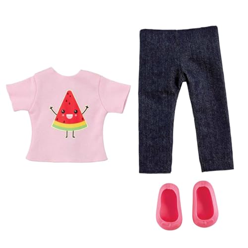Addo #Rfriends Tropical T-Shirt & Jeans - Melon von #R Friends