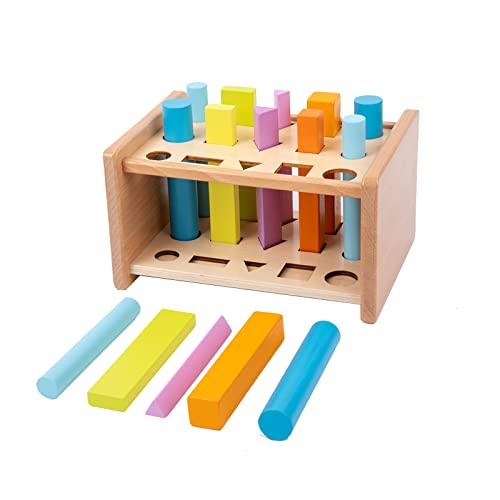 Adena Montessori Spielzeug ab 1 2 3 Jahr – 3D Formen & Farben Sortierspiel aus Holz für Kinder – Sensorisches Lernspielzeug zur Förderung von Motorik & Kognition – Geschenk für Jungen & Mädchen Adena Montessori Spielzeug ab 1 2 3 Jahr – 3D Formen & Farben Sortierspiel aus Holz für Kinder – Sensorisches Lernspielzeug zur Förderung von Motorik & Kognition – Geschenk für Jungen & Mädchen von Adena Montessori