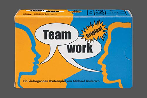 Adlung 3104090 Original Teamwork, gemeinsam Sätze bilden und Begriffe erraten, ein vielsagendes Kartenspiel, Partyspiel für Freunde und Familien Adlung 3104090 Original Teamwork, gemeinsam Sätze bilden und Begriffe erraten, ein vielsagendes Kartenspiel, Partyspiel für Freunde und Familien von Adlung Spiele